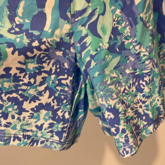 Lilly Pulitzer NWT LaLa Halter Romper Blue Haven Hey Hey Soleil- Size XXS - Picture 7 of 12